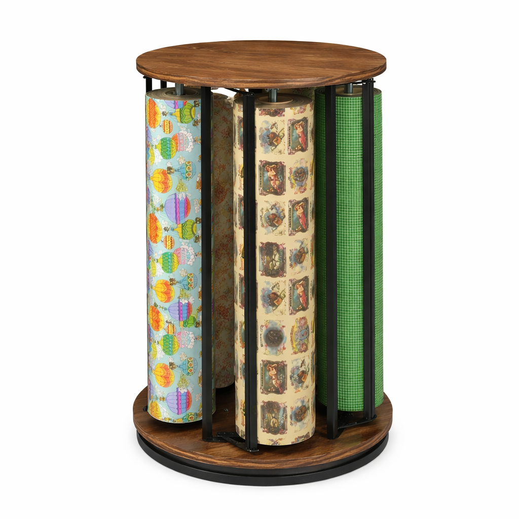 Puffs Rack R1599 Walnut Suzy Rack K.D. – Bulman Products