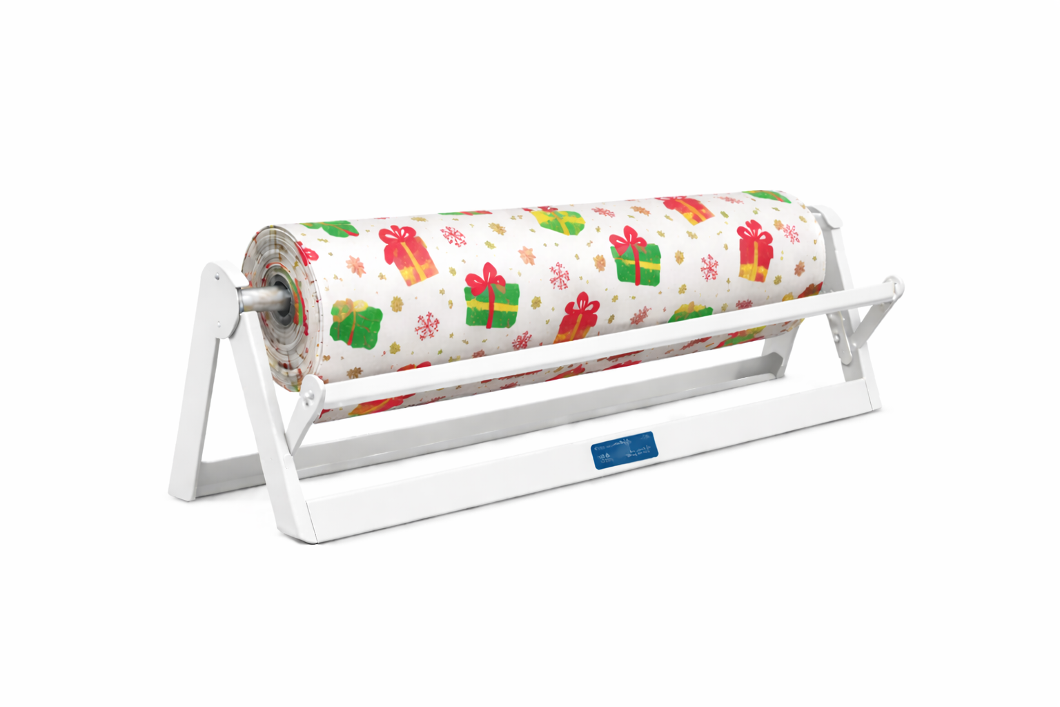 A501 Gloss White Serrated All in One Dispenser (retail)